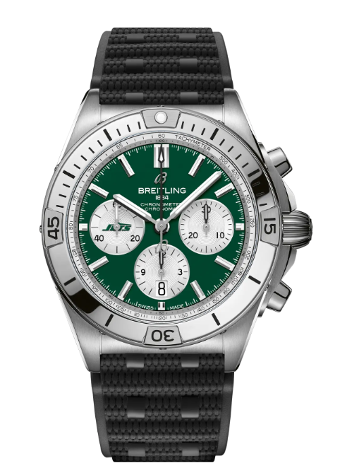 Breitling CHRONOMAT B01 42 NFL NEW YORK JETS EDITION Replica Watch AB01342B1L5S1